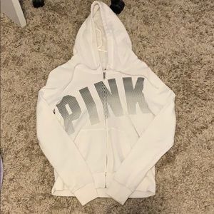 VS PINK zip up jacket
